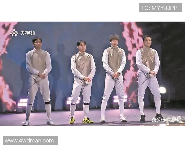 激战九局！福建男人花剑集体夺银